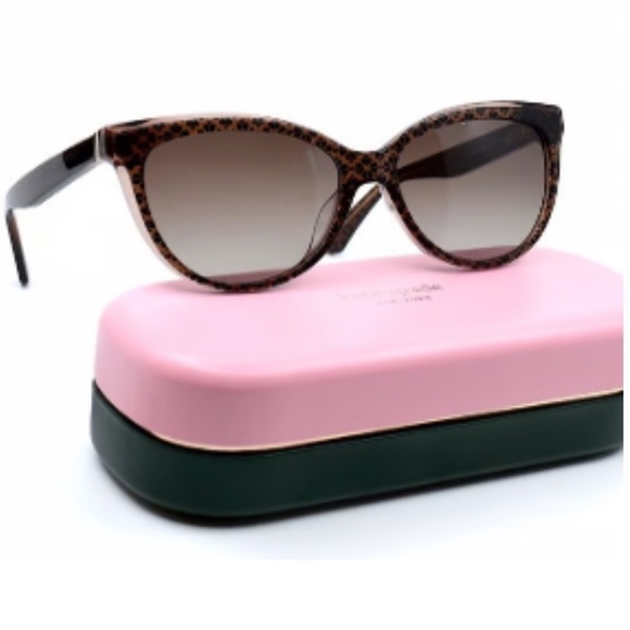 KATE SPADE DAESHA/S 305 BROWN PATTERN GRADIENT AUTHENTIC SUNGLASSES - Picture 11 of 12